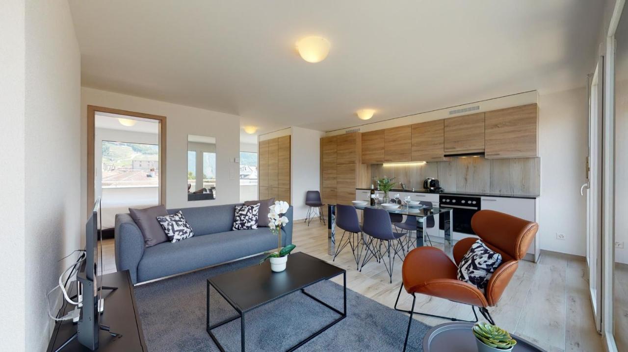 Nonanteneuf Appart Hotel Aigle - Contactless Check-In 외부 사진